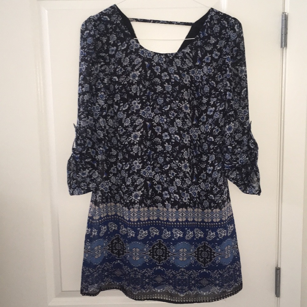 Speechless Flower Printed Dress